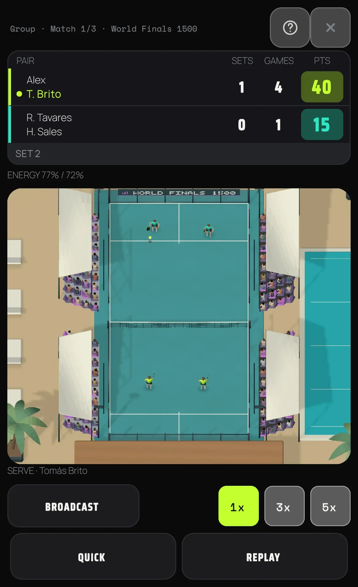 Matches in 3D